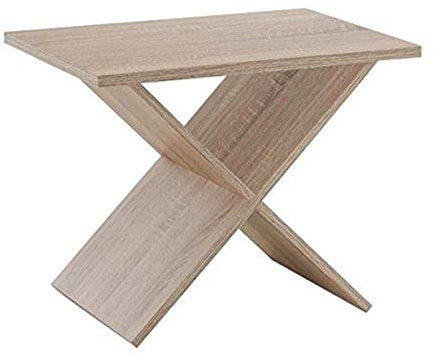 FMD Möbel, 628-001 Phil Beistelltisch, holz, eiche, maße 54.5 x 38.5 x 43.0 cm (BHT)