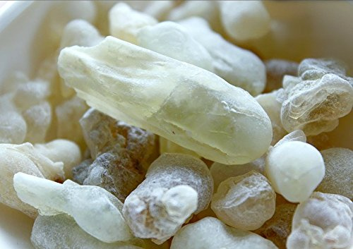 Royal Frankincense Certified Organic Green Hojari Frankincense Resin from Oman (Boswellia Sacra) (1/2 lb/Pound)