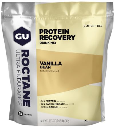 GU Roctane Protein Recovery Drink Mix Vanilla Bean 915 Gramm