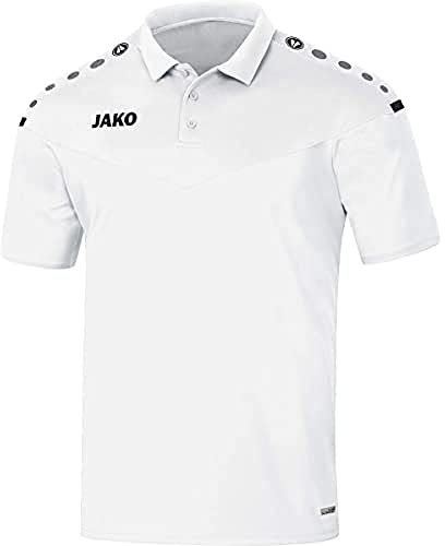 JAKO Damen Poloshirt Champ 2.0, Weiß, 44