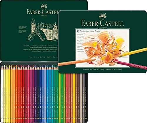 Faber Castell Polychromes Buntstift im Blechetui 36-tlg