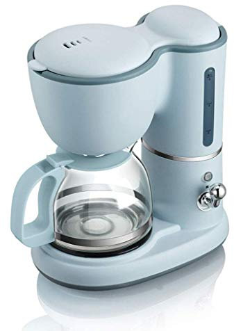 SOVORM Cafetera Espresso Cafetera de goteo 600 ml Tetera Botella de vidrio Café en polvo Filtro a prueba de goteo Tetera The New