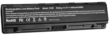 Howtopfor Laptop Replacement PA5109U-1BRS Battery for Series C45-AT79B C45-AK06B C45-AK07B PABAS271 PA5108U-1BRS