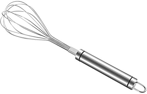 Whisk Egg Beater Stainless Steel Whisk Manual Egg Beater Whipped Cream Stirring Mixer Kitchen Baking Tools,11 Inch Whisks