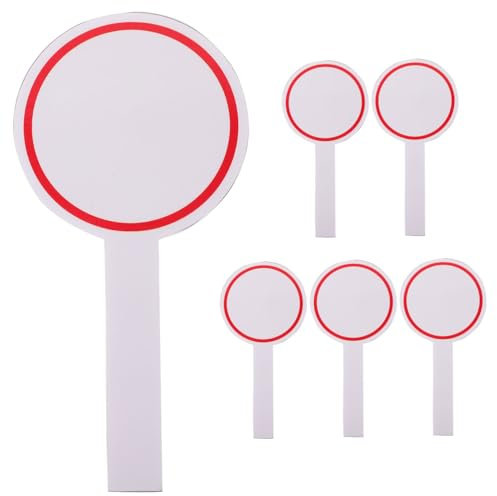 HAPINARY 6stücke Trockenlöschtafeln Auktionstafeln Whiteboards Punktetafel Handheld Whiteboard Kleine Trockenlöschtafel Für Schüler Schaumstoff Punktetafel
