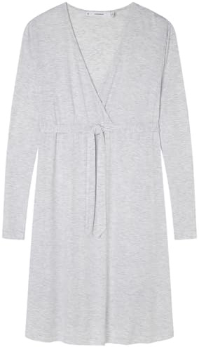 Women'secret Maternity 1 kort nattlinne, silver, L Women's, silverfärgad, L