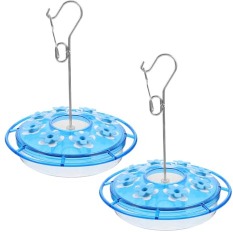 PHENOFICE 2stücke Hängender Futterspender Für Vögel Eleganter -futterautomat Für Garten Und Terrasse Installieren Für Vogelfütterung Im Freien