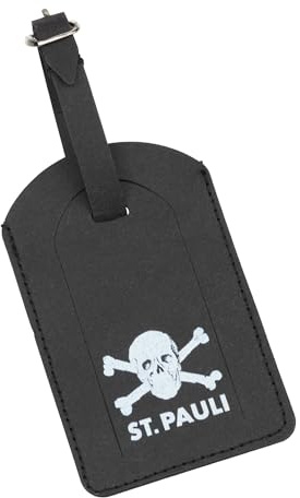 FC St. Pauli Kofferanhänger Totenkopf - Gepäckanhänger