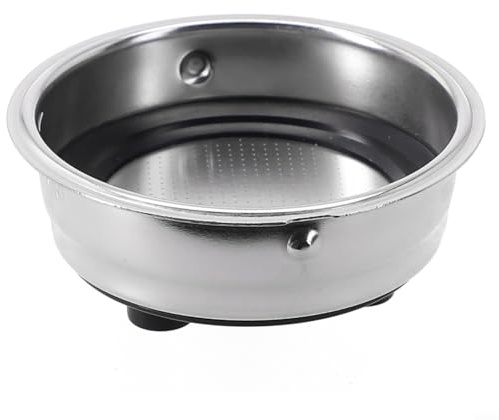 Cesta de filtro de café extraíble de acero inoxidable para tazas individuales y dobles (taza individual)
