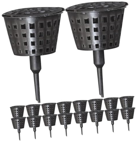 GALPADA Boîte à Engrais Pour Bonsaï En Plastique Réutilisable Couvercle, Grand Format 30 Pièces, Jardinage En Pot, Solide Et Facile à Insérer Le Sol, Accessoires Pour Engrais Granulaires