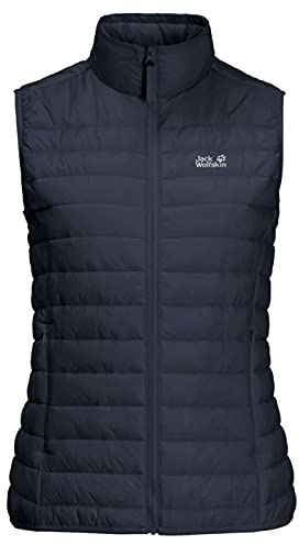 Jack Wolfskin Damen JWP VEST W winddichte Steppweste, Night Blue, M