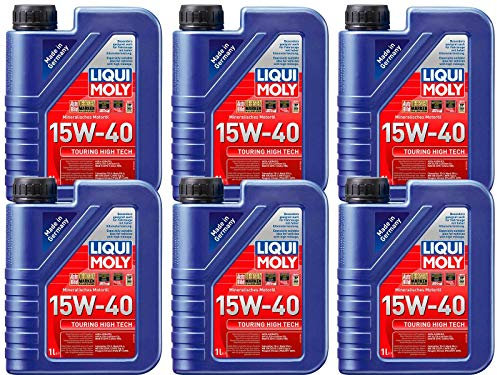ILODA 6X Original Liqui Moly 1L Touring High Tech Motoröl Motorenöl Motoroil 15W-40