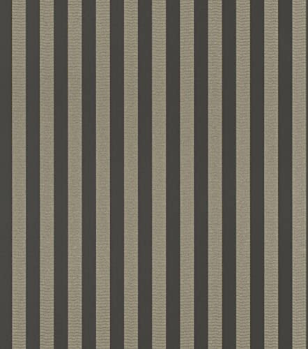 Rasch Trianon XIII 570335 Papier peint intissé Noir/doré 10,05 x 0,53 m