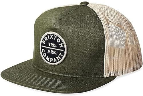 Brixton Unisex Pledge Mesh Hat Black – with Adjustable Snapback