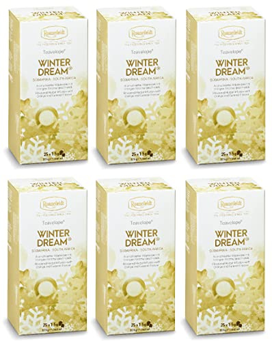 Ronnefeldt Teavelope® Winterdream, aromatisierter Kräutertee, 6er-Set, 225 g (6 x 37,5 g)