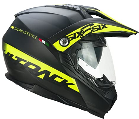 CGM Casque Enduro 666S Twin HITRACK Noir 666S-ASV-19-E1 Taille XL