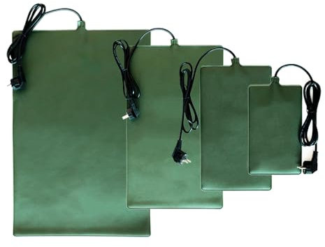 Terra Discount Comfort Heizmatte für Gewächshäuser und zur Cannabis Zucht in 10, 20, 30 & 40 Watt erhältlich - Wärmematte für EIN besseres Pflanzenwachstum (10 Watt - 15x25 cm)