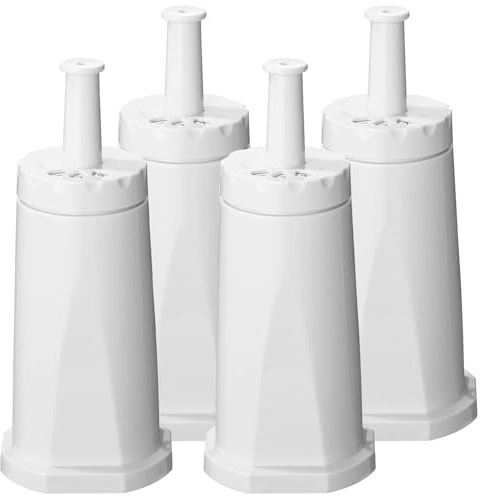 Vattenfilter ersättning för Sage kaffemaskiner, Waterdrop filter, ersättning för Sage Barista Express Pro vattenfilter, BES008, SES008/SES810/SES875/SES880/SES920/SES980/SES990 (4 stycken