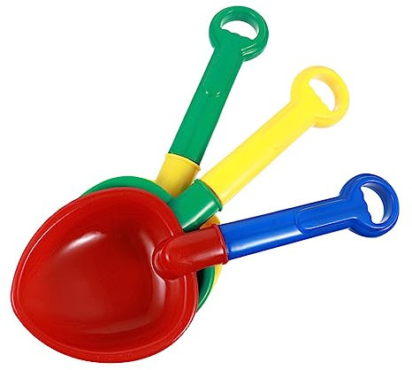 CIYODO 3-teiliges Sandspielzeug-Set Mit Schaufel Für Kinder Aus Robustem Kunststoff Für Sandkasten Und Gartenaktivitäten