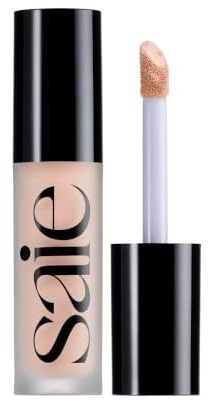 Saie Slip Tint Radiant Cream Concealer & All-Over Face Makeup - Concealer for Dark Circles, Redness & Blemishes - Lightweight Makeup Made with Hydrating Hyaluronic Acid - Shade 5 (0.17 oz)