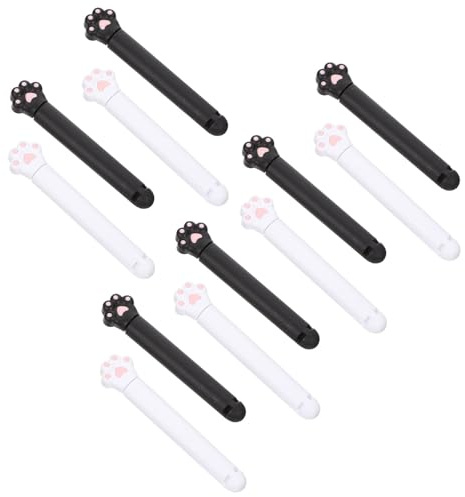 Operitacx Clip per Sacchetti di Cibo a Forma di Zampa di Gatto 12 Pezzi Presa Forte e Pratica Clip Sigillanti Riutilizzabili in Plastico per Uso Domestico