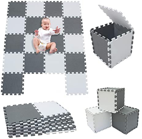 Alfombra de espuma para bebé, alfombra de rompecabezas Bebe, alfombra de espuma para bebé EVA, alfombra de suelo impermeable, regalo de cumpleaños, nacimiento, para niño, niña, sin sustancias nocivas