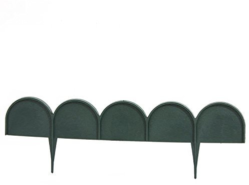 Prosperplast Green 1000 cm x 9 cm Classic Garden Border, Available in Green