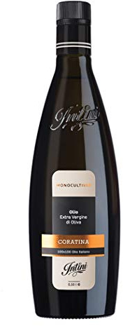 Intini Olio extra vergine di oliva Monocultivar Coratina 500 ml