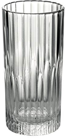 Duralex Manhattan 1058AB06 - Bicchiere da long drink, 30 cl,in vetro trasparente, Confezione da 6 Pezzi