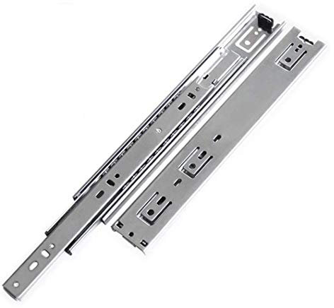 Heavy Duty 60kg Pair of Double Fully Extension Ball Bearing Drawer Slide Runner (500mm (20))