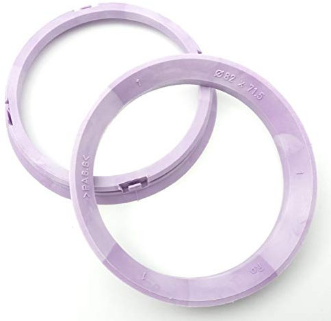 RONAL 1x Zentrierring 82,0-71,5/82 auf 71,5 Rosa kompatibel mit Ronal Felgen