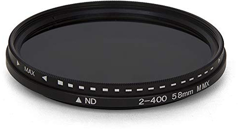 Polfilter ND-Filter einstellbar ND2 auf ND400-neutraler Dichte für Kameraobjektiv ND filtro nd filtre nd Zirkularer Polarisationsfilter (Color : 43mm)