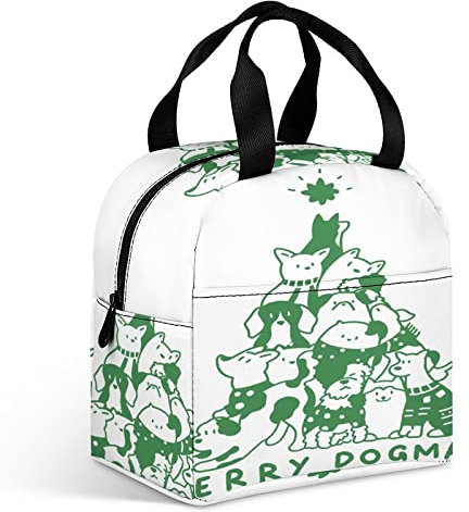OKJK Borsa frigo Pranzo Ufficio,Piccola Borsa Personalizzata isolata Contenitore per Alimenti da Viaggio da Picnic Resuable A Tenuta stagna Donne Moderne Portatili per Adulti Borsa Termica