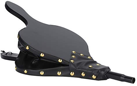 Topyond Souffleur De Cheminée en Bois, Souffleur d'air avec Longue Poignée, Soufflet De Poche Noir pour la Cuisine en Plein Air, Barbecue, Camping, Outil D'accessoires De Poêle