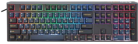 Ducky One 3 Pro Nazca 8K Hotswap RGB Triple Shot PBT Mechanical Keyboard - Cherry MX2A Speed Silver