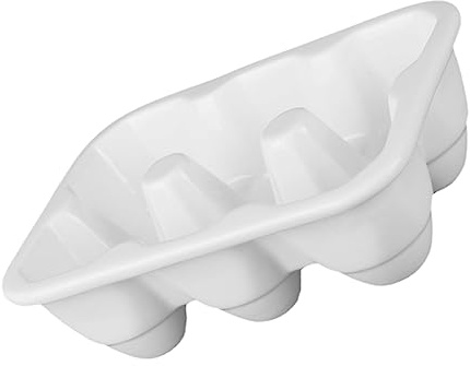 KITANDOVE Portauova A 6 Griglie in Ceramica Per Uova Contenitore Per Uova Organizer