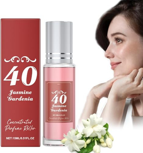 Profumo Brasiliano, Profumo di Lunga Durata, Fresco e Sobrio per un Fascino Senza Tempo, Spray per il Corpo Fruttato, Profumo Elegante (40# Jasmine Gardenia)