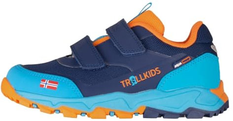 Trollkids Kids Preikestolen Hiker 34, Grey-Blue