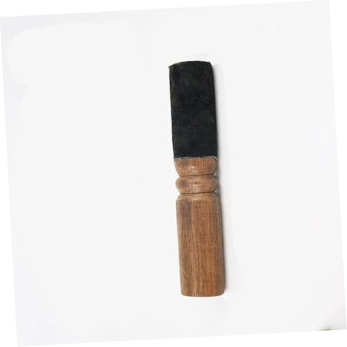 Toyvian De Gamuza Para Cuenco Tibetano Pequeño, Hecho a Mano Nepal, Madera Duradera Revestida Cuero, Para Uso Meditación, Yoga y Relajación Sonora
