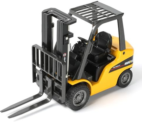 SHINESIGNAL Chariot élévateur à Hauteur réglable, Professionnel Entièrement Fonctionnel, Chariot élévateur en Alliage, Jouet de Construction, Véhicule D'ingénierie pour Enfants