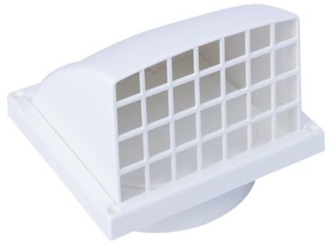 Exhaust Vent Duct Cover Rainproof Ranges Hoods Ventilation Outlet Indoor and Outdoor Air Vent Caps Enduring Exterior Wall Exhaust Outlet
