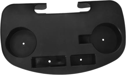 Toddmomy Soporte para Bebidas y Bandeja Portátil para Sillas Reclinables Portavasos de Plástico Resistente con Superficie Antideslizante Compatible con Sillas de Playa y Jardín para