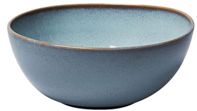 like. by Villeroy & Boch – Lave glacé Servierschüssel 2er Set – Ø 25,5 x 10,5cm – Runde Schüssel für Salate, Obst und Gebäck – Pottery-Look – Steingut, Spülmaschinenfest