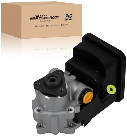 maXpeedingrods Servo Pompe hydraulique pour BMW Série 3 5 X3 E46 E39 E60 E83 LM 1998-2010 32411095748 6757914 6761876 1095155 10954570 Pompe de direction assistée