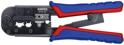 KNIPEX Pinza crimpatrice-tipo spina occidentale