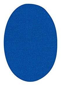 6 Bügelflicken für Kinder-Jogginghosen, Farbe Blau. Knie- & Ellbogenschützer 13,9 x 9,3 cm. Thermoadhäsive Patches für Sport- und Freizeitkleidung