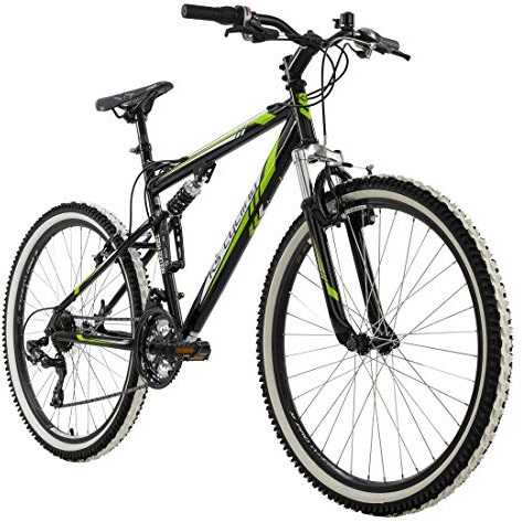 KS Cycling VTT Tout Suspendu 26'' Scrawler Noir TC 51 cm