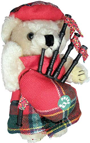 I LUV LTD Musical Teddybär Drummond Clan Tartan Schottisches Geschenk, Hergestellt in Schottland