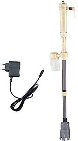 Nobranded Automatischer elektrischer Aquarienkiesreiniger, 3 in 1 automatischer Schlammabzug für die meisten Aquarien