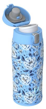 Super Sparrow Trinkflasche Edelstahl 18/8 - Trinkflasche Kinder - 350ml - BPA-Frei, Auslaufsicher Thermobecher, Trinkflaschen für Sport, Unterwegs, Schule, Outdoor, Büro, Zuhause